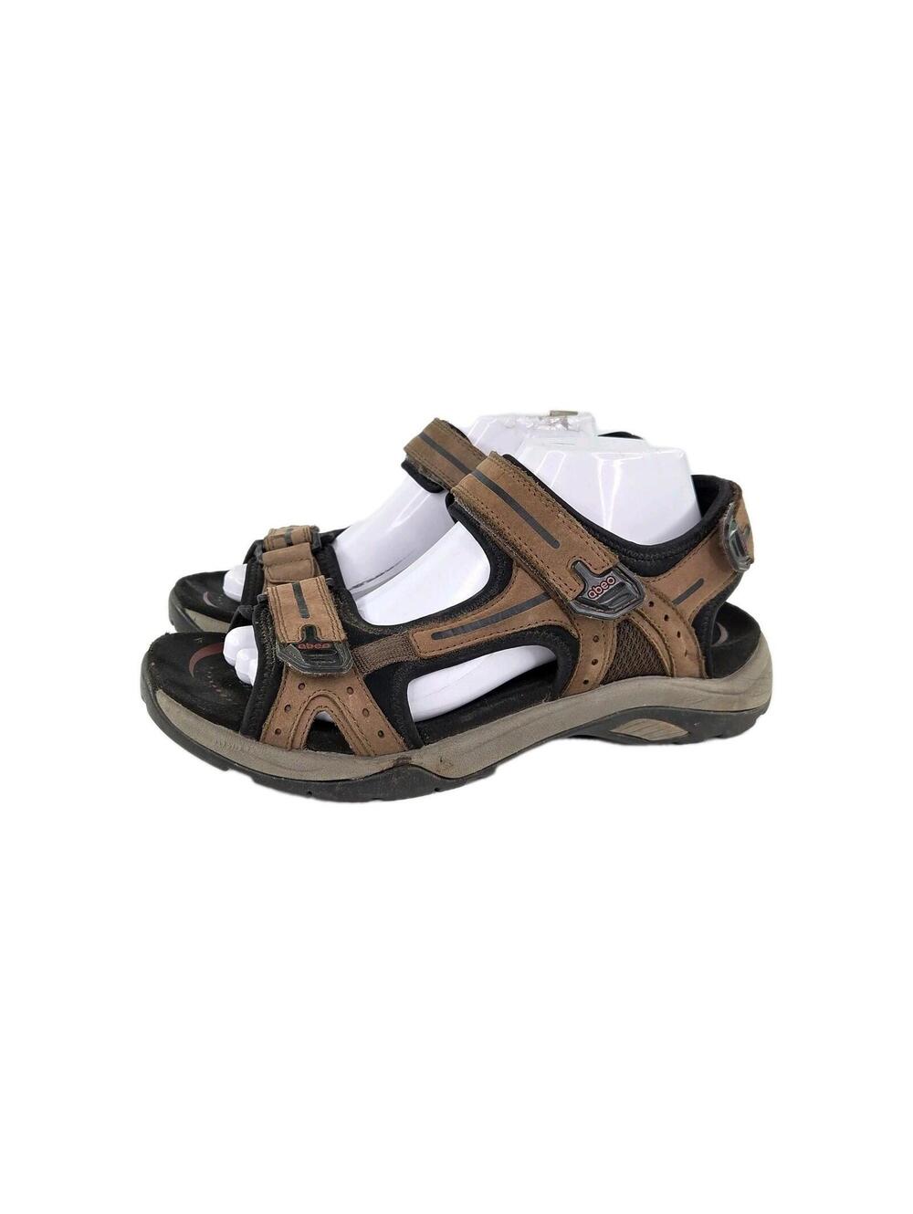 ABEO B.I.O. System Cayucos Sandals US 8 Mens Hiking Trail Brown Leather Shoes